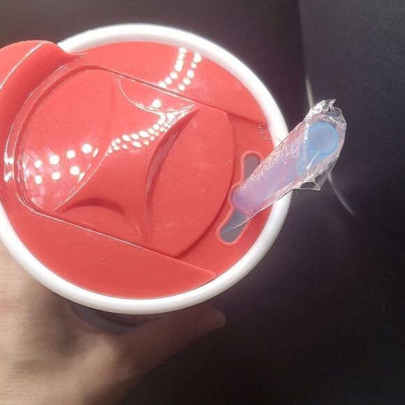 marvel Avengers 24 oz tumbler cup with reusable straw - Picture 2 of 5